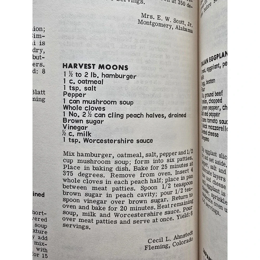 Favorite Recipes Press Ground Beef Cookbook 1967 Vintage‎ Red Good 500+ Recipes